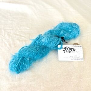 deadstock malabrigo angora yarn - bobby blue 50g nwt